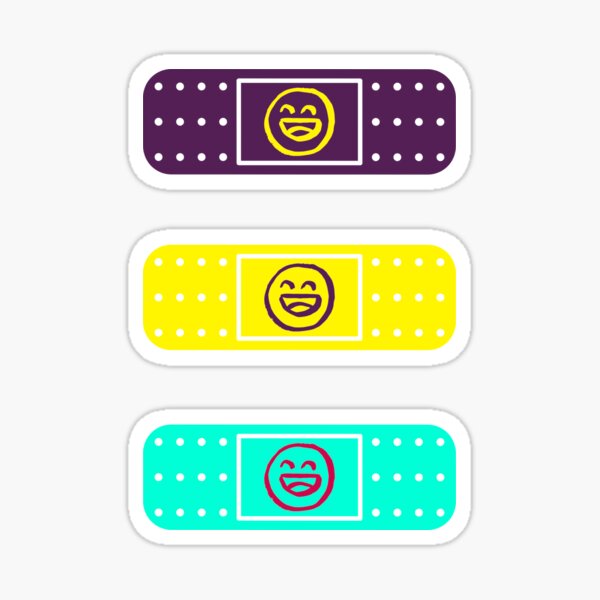 “Band-Aid sticker pack” Sticker by Got2Share | Redbubble