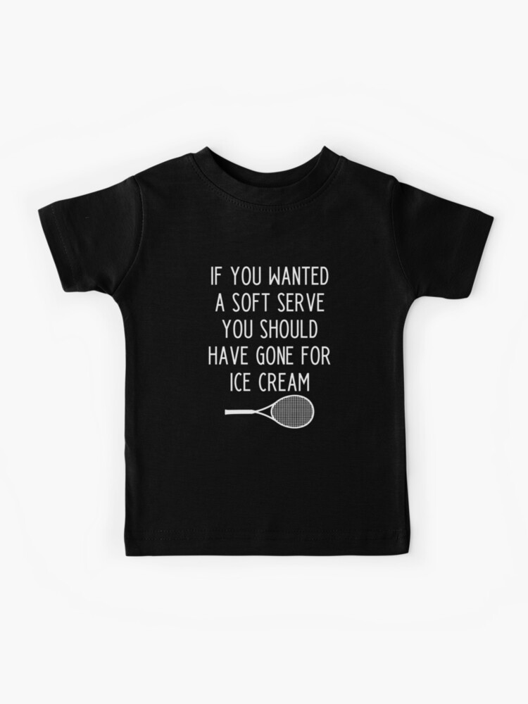 Tennis Shirt Soft Serve T-Shirt Tee Tennis Shirt Soft Serve T-Shirt Tee