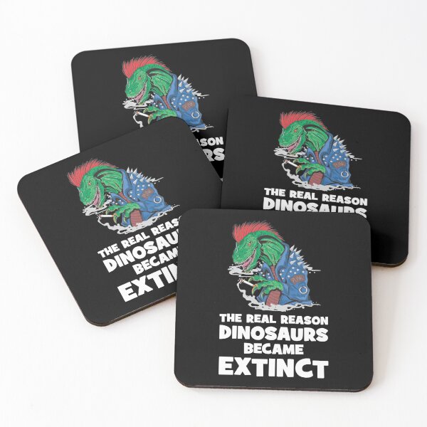 Item preview, The real reason dinosaurs became extinct - Smoking Kills - Raptor designed and sold by crazycollective.