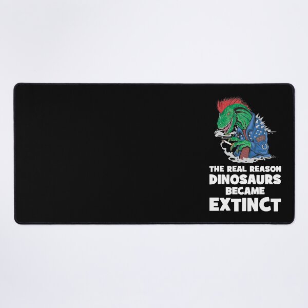 Item preview, The real reason dinosaurs became extinct - Smoking Kills - Raptor designed and sold by crazycollective.