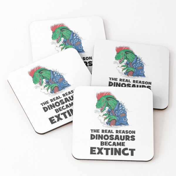 Item preview, The real reason dinosaurs became extinct - Smoking Kills designed and sold by crazycollective.