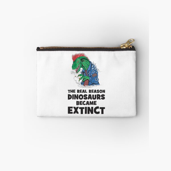 Item preview, The real reason dinosaurs became extinct - Smoking Kills designed and sold by crazycollective.
