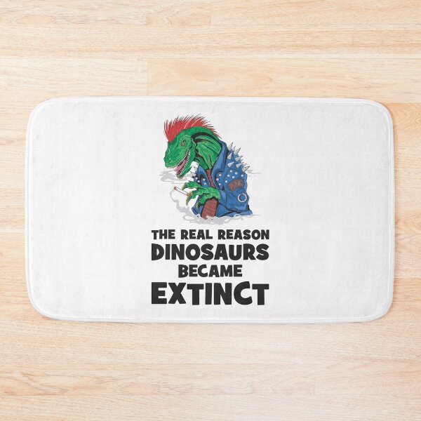 Item preview, The real reason dinosaurs became extinct - Smoking Kills designed and sold by crazycollective.