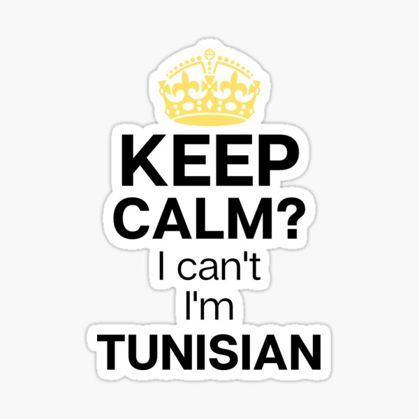 TUNISIE Tunisienne Drapeau TUNISIE 5cm Autocollants - Stickers x4