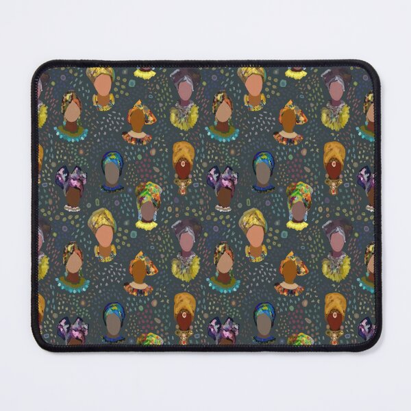 Item preview, Drawing, African women in headscarves, women's faces. Bright, artistic, ethnic print. designed and sold by UVI-CA.