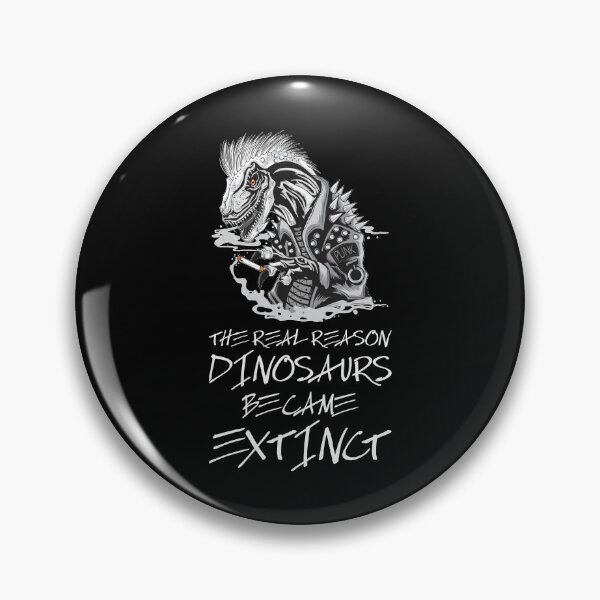 Item preview, The real reason dinosaurs became extinct - Smoking Kills designed and sold by crazycollective.