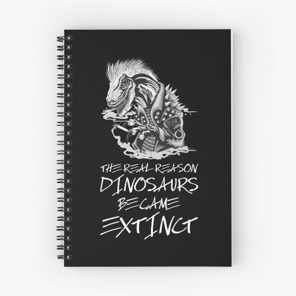 Item preview, The real reason dinosaurs became extinct - Smoking Kills designed and sold by crazycollective.