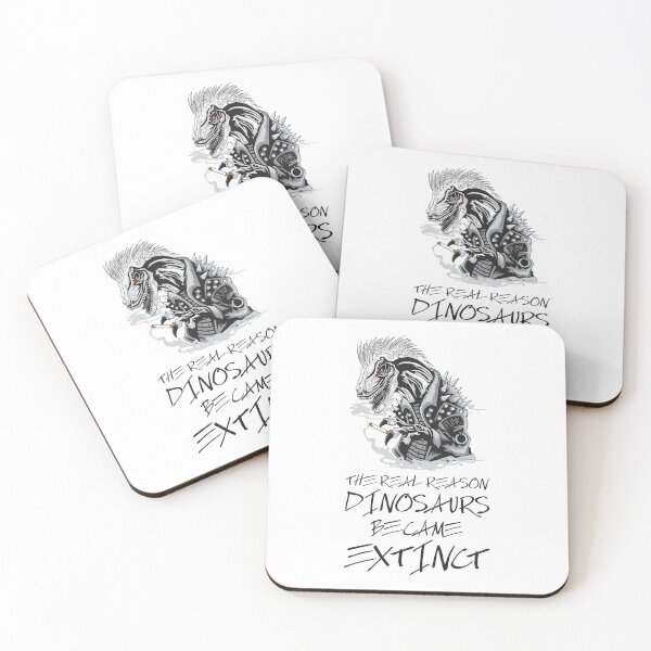 Item preview, The real reason dinosaurs became extinct -Smoking Kills designed and sold by crazycollective.