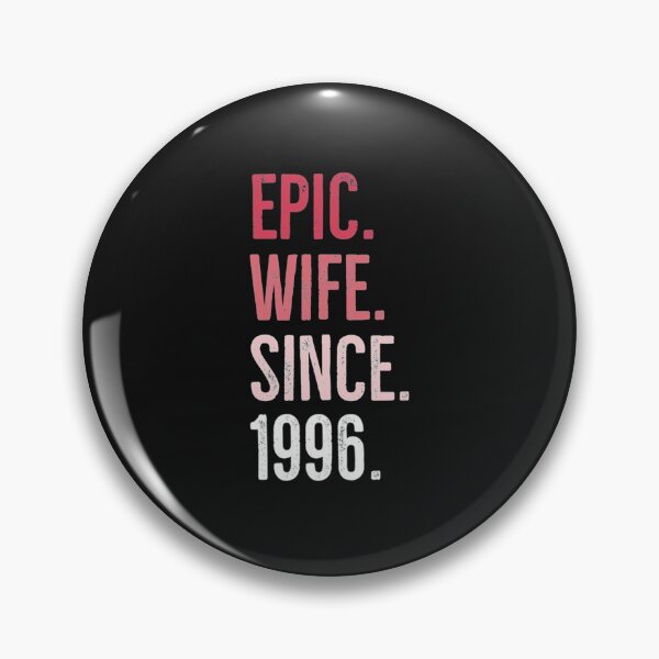 Item preview, Epic Wife Since 1996 Classic T-Shirt designed and sold by SaraPorte.