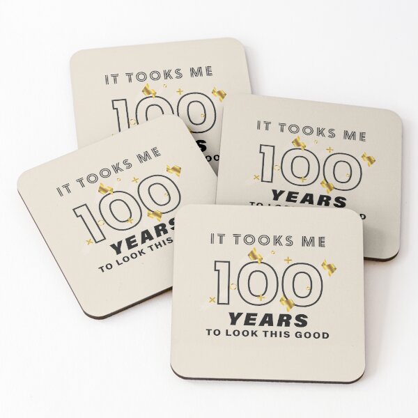 Item preview, 100th Birthday Gift - Turning 100 - 100 Years Old - To Look This Good ,Funny ,100 years old | designed and sold by Boom-llqb.