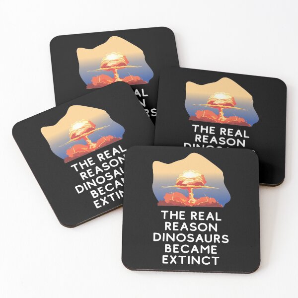 Item preview, The real reason dinosaurs became extinct - Extinction Of Dinosaurs designed and sold by crazycollective.