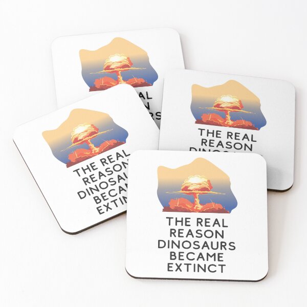 Item preview, The real reason dinosaurs became extinct - Extinction Of Dinosaurs designed and sold by crazycollective.