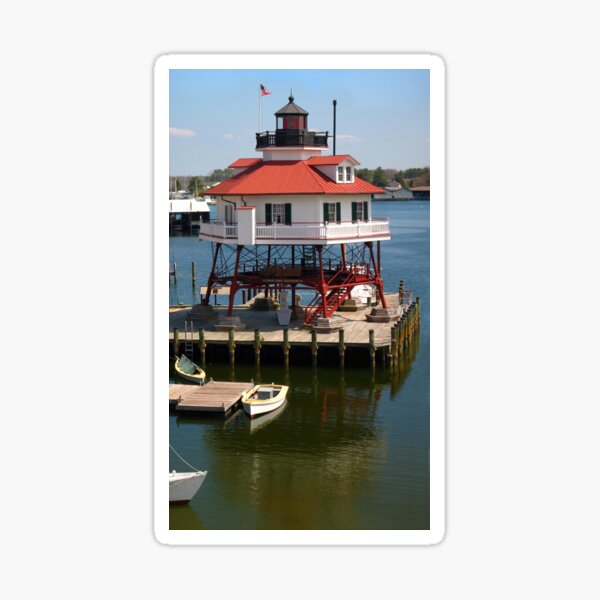 Item preview, Drum Point Lighthouse, Patuxent River, Maryland designed and sold by Wernher Krutein.