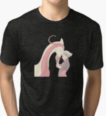 Pokemon - Milotic + Trainer Ruby Tri-blend T-Shirt