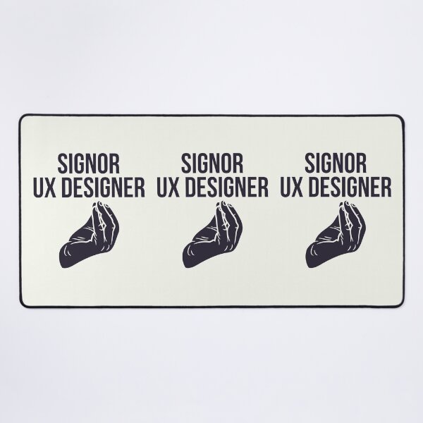 Item preview, Signor UX Designer designed and sold by trendingatees.