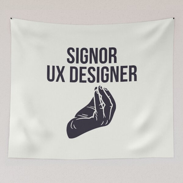Item preview, Signor UX Designer designed and sold by trendingatees.