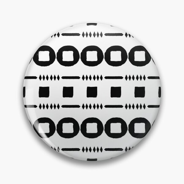 Item preview, Bohemian Style Black & White Geometric Patten designed and sold by Athlara.