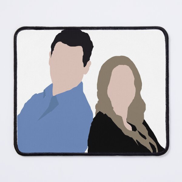 Item preview, Daisy Johnson and Daniel Sousa portrait / Chloe and Enver BTS designed and sold by xmaryf.