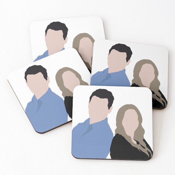 Item preview, Daisy Johnson and Daniel Sousa portrait / Chloe and Enver BTS designed and sold by xmaryf.