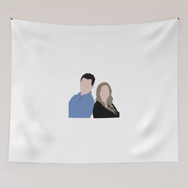 Item preview, Daisy Johnson and Daniel Sousa portrait / Chloe and Enver BTS designed and sold by xmaryf.