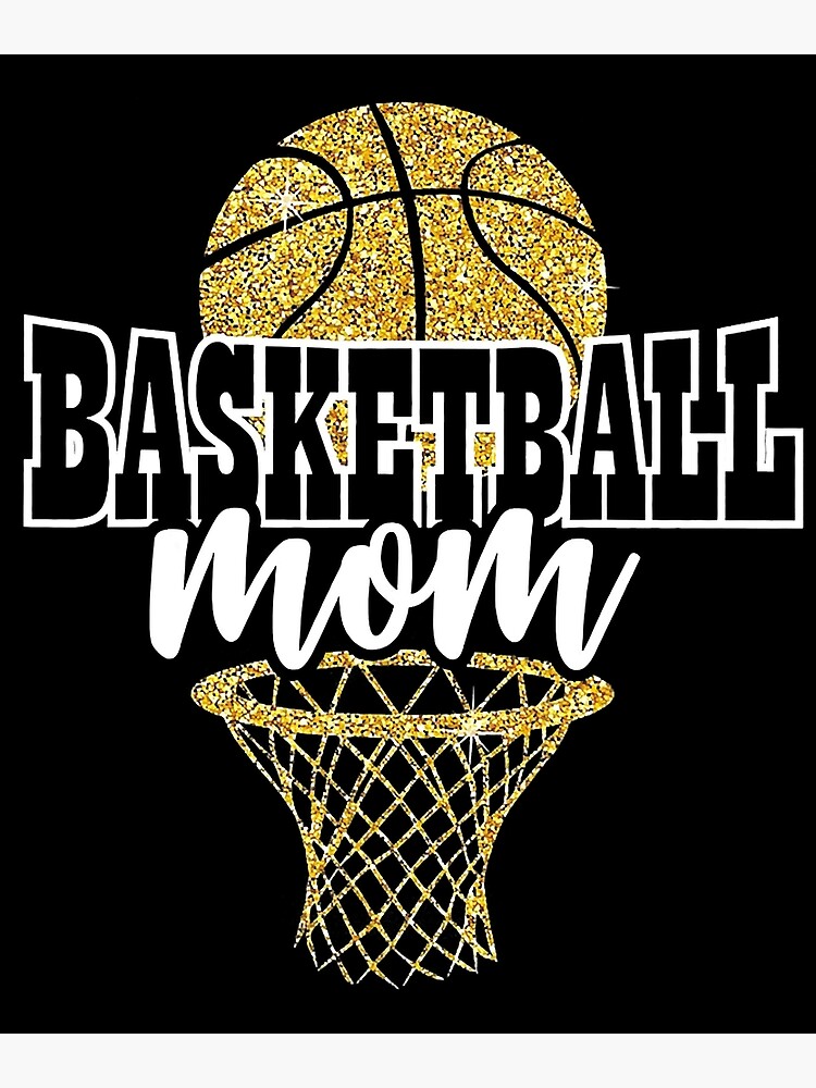 Basketball Mom Basket Hoop | Greeting Card