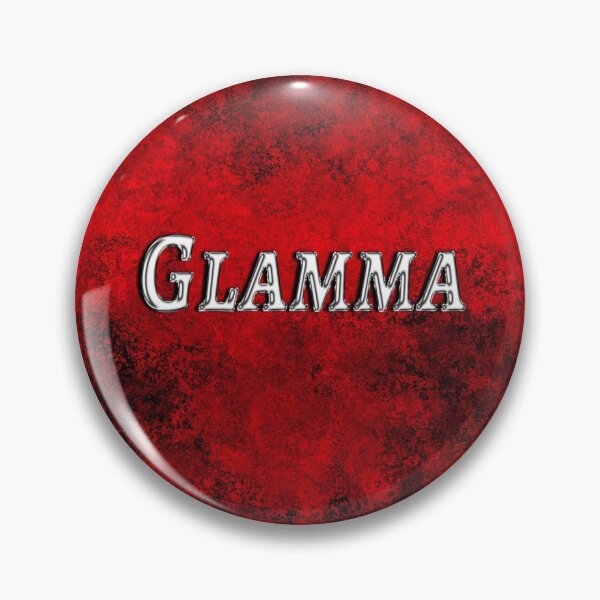 Item preview, Glamma Grandma Red Decorative Background 3D Text designed and sold by lorrinani.