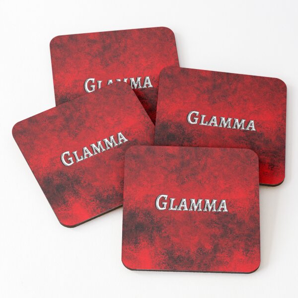 Item preview, Glamma Grandma Red Decorative Background 3D Text designed and sold by lorrinani.