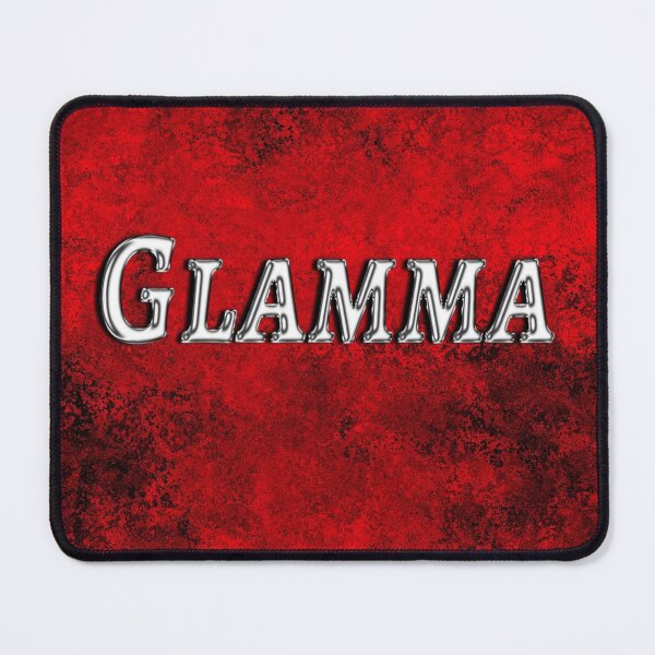Item preview, Glamma Grandma Red Decorative Background 3D Text designed and sold by lorrinani.