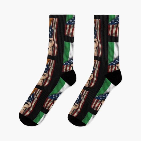 Item preview, Best American Irish Flag St Patricks Day Kiss Me Lucky Shamrock Clover designed and sold by adsmod.