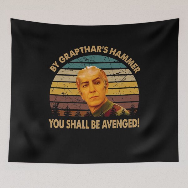 Item preview, By grapthar's hammer you shall be avenged poster designed and sold by AnaCunha3120.