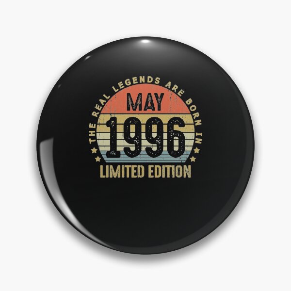Item preview, May 1996 Born in May 25th Birthday Gift 25 Years Old Legends Are Born In 1996 Classic T-Shirt designed and sold by SaraPorte.