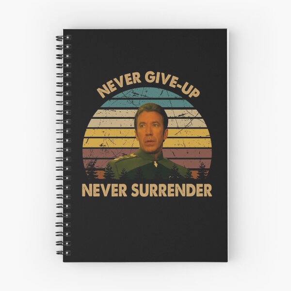Item preview, Niver give up, never surrender poster designed and sold by AnaCunha3120.