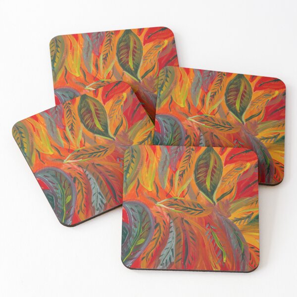Item preview, Fiery autumn leaves designed and sold by Rebekah Gavra.