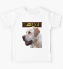 Golden Labrador Retriever Kids Tee