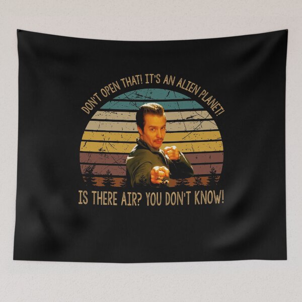 Item preview, Don't open that it's an Alien planet poster designed and sold by AnaCunha3120.
