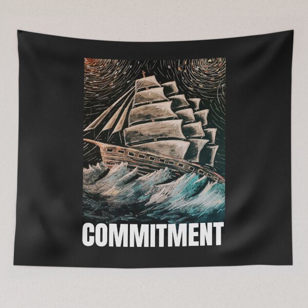 Item preview, Boat Sailing ThroughThe Strom  designed and sold by clothstudios.