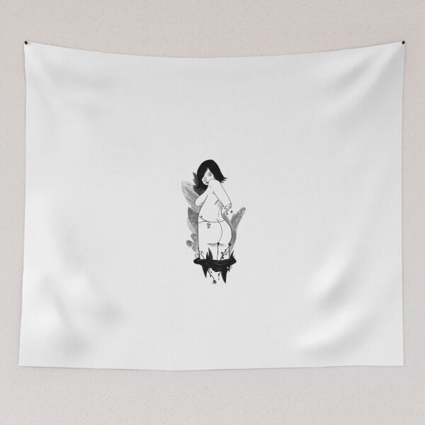 Item preview, Woman and flower  - dream woman - abstract woman designed and sold by BakeomonoBanana.