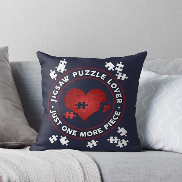 Item preview, Jigsaw Puzzle Lover Just One More Piece designed and sold by SteamerTees.