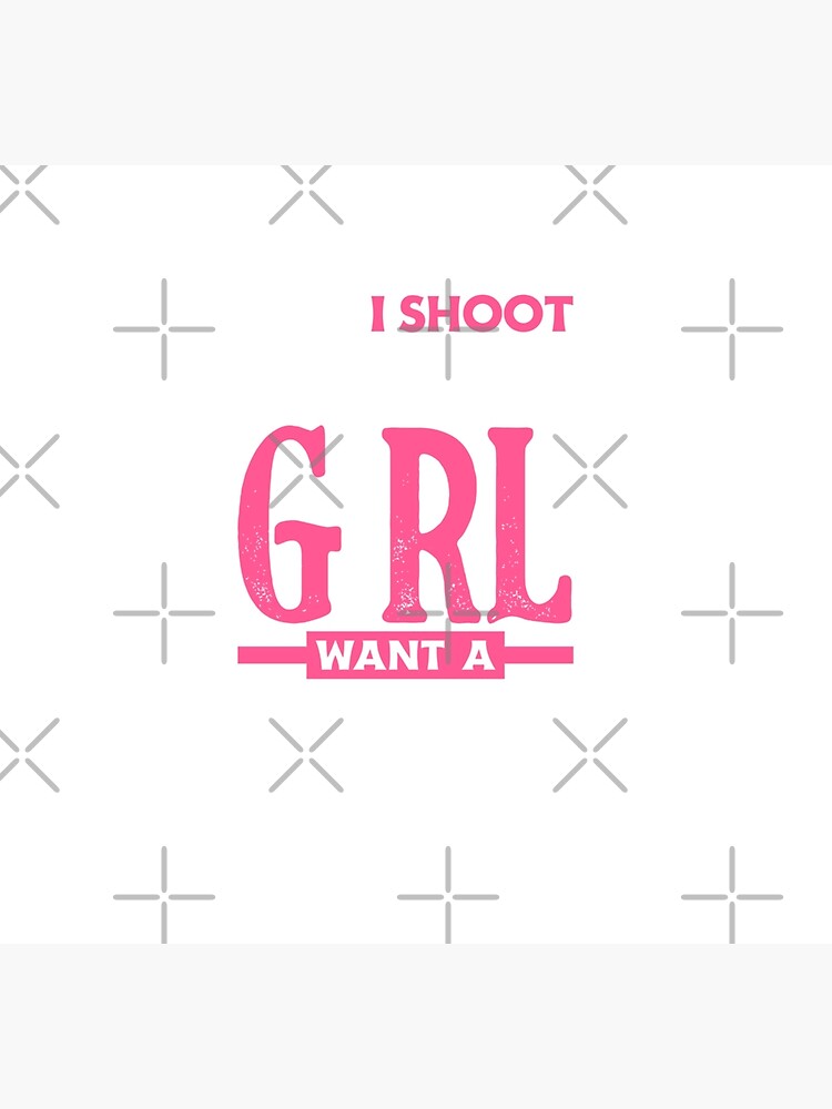 "Yeah I Shoot Like A Girl Want A Lesson Funny Girls Hunter Hoodie