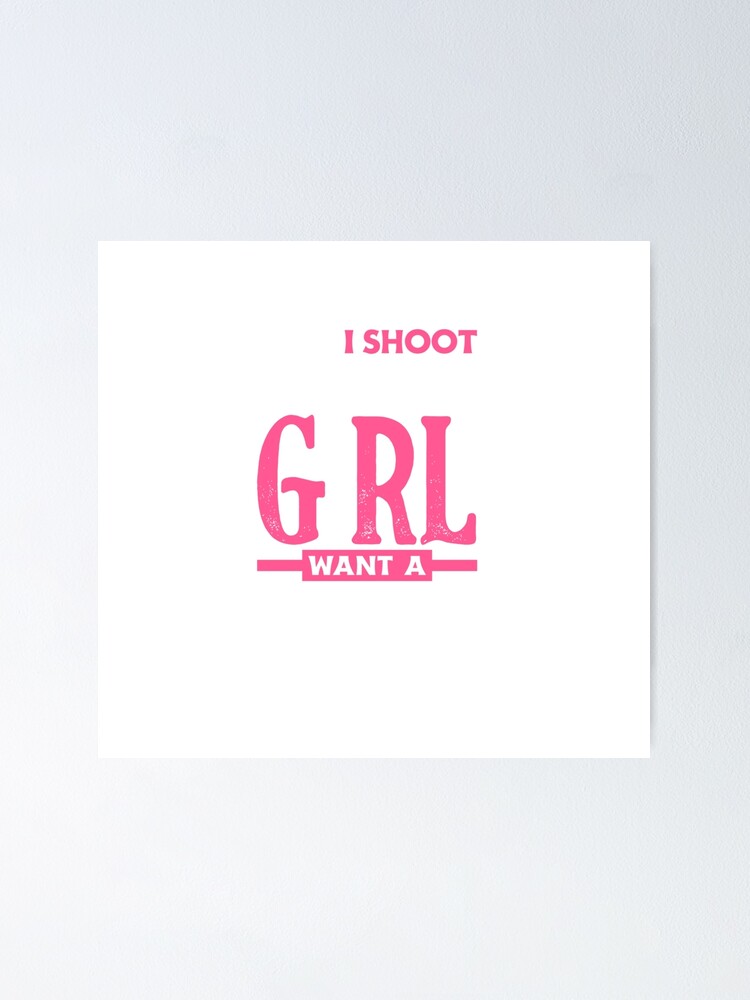 "Yeah I Shoot Like A Girl Want A Lesson Funny Girls Hunter Hoodie