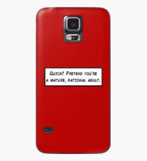 Funda/vinilo para Samsung Galaxy Maduro, adulto racional