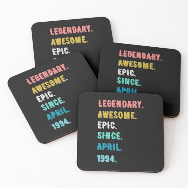 Item preview, legendary awesome epic since april 1994 Classic T-Shirt  designed and sold by WarrenyButlin.