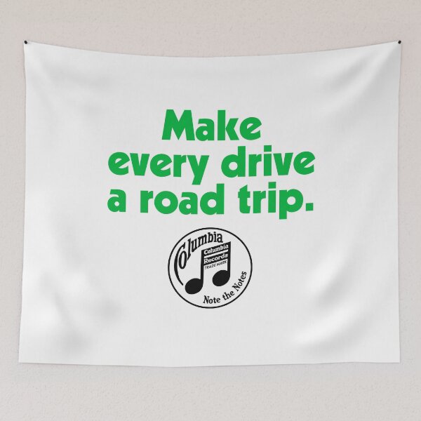 Item preview, Make every drive a road trip. motivational statement quote designed and sold by TrueType.