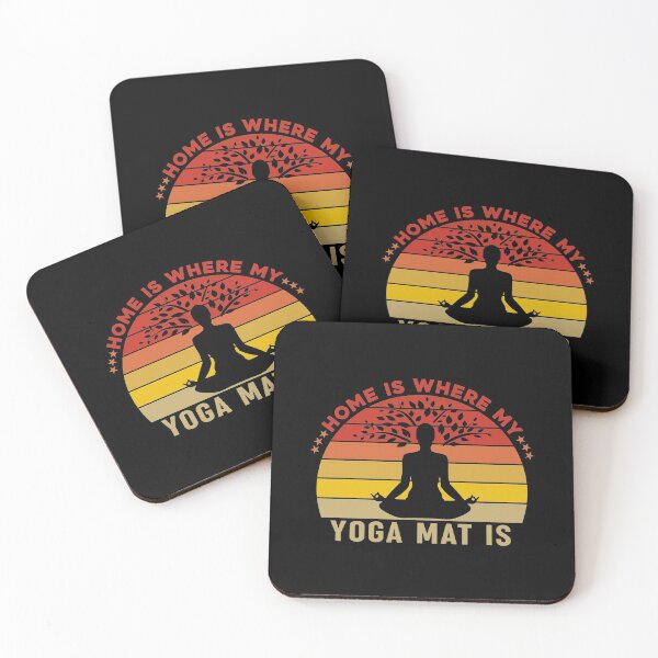 Item preview, Home is Where My Yoga designed and sold by shopx8.