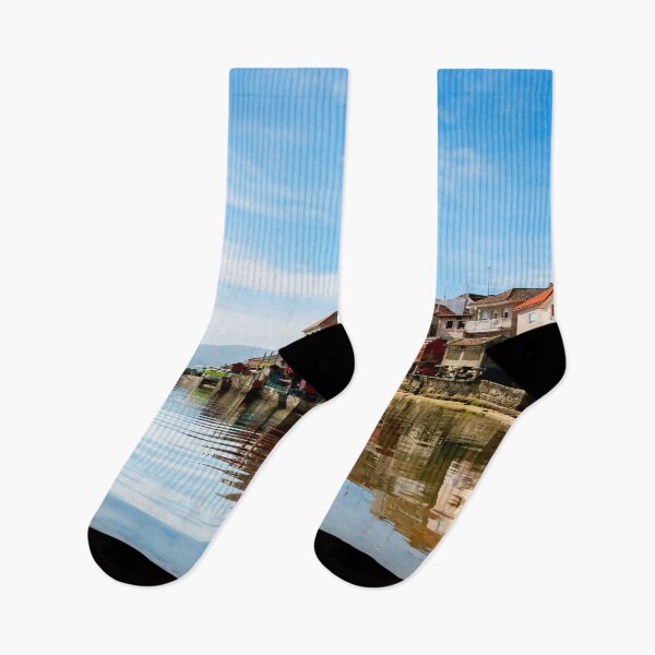 Item preview, Beautiful Spanish Village Combarro, Ponteveda, Galicia, Spain designed and sold by Orianah.