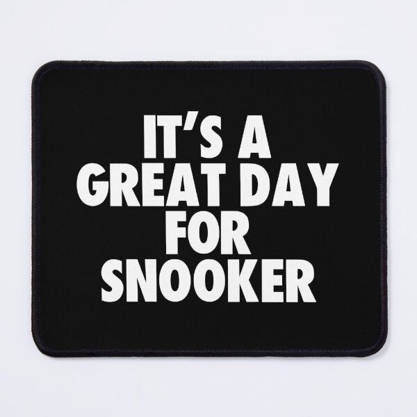 Item preview, It's a Great Day for Snooker designed and sold by kindxinn.