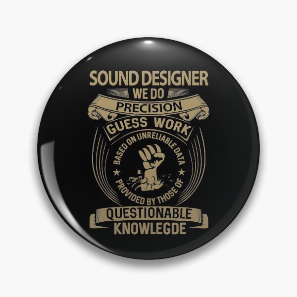 Item preview, Sound Designer T Shirt - We Do Precision Job Gift Item Tee designed and sold by natalinedk.