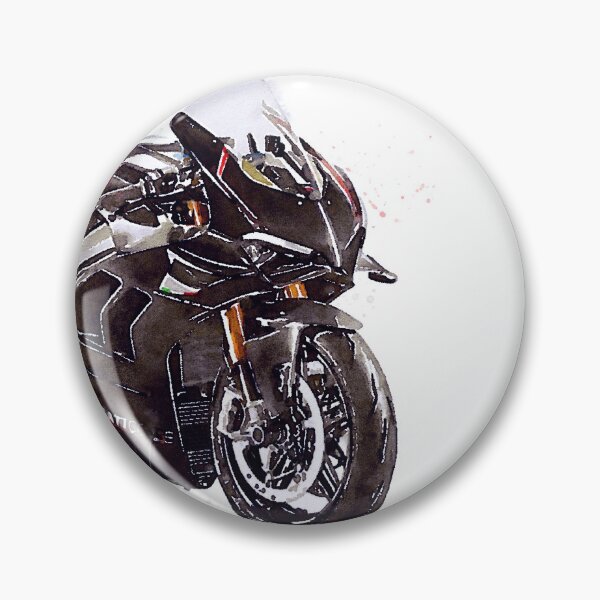 Item preview, Copy of Watercolor Sport Motorcycle Panigale V4SP 2022 - original artwork by Vart. designed and sold by vartstudio.