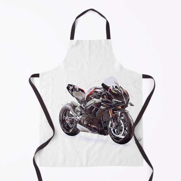 Item preview, Copy of Watercolor Sport Motorcycle Panigale V4SP 2022 - original artwork by Vart. designed and sold by vartstudio.
