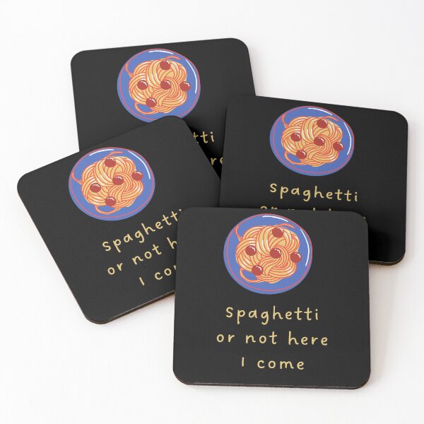 Item preview, Spaghetti or not here I come for Pasta Lovers  designed and sold by Giovanni's  Brown Quotes.